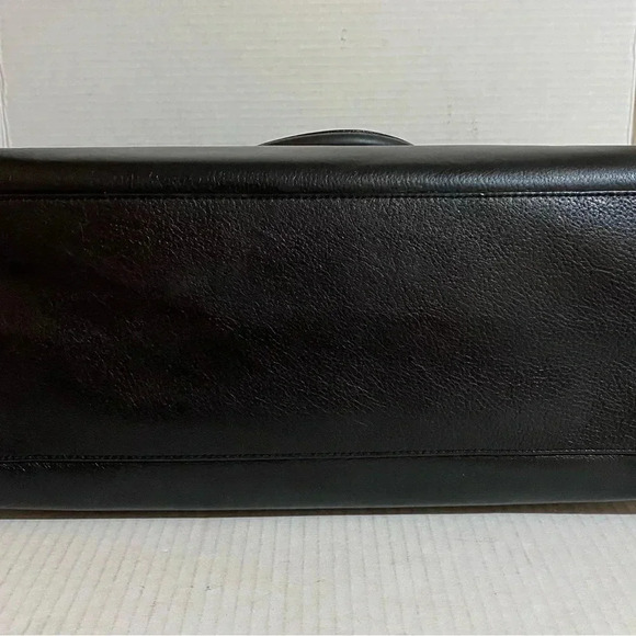 Kate spade black leather satchel handbag - Picture 6 of 11